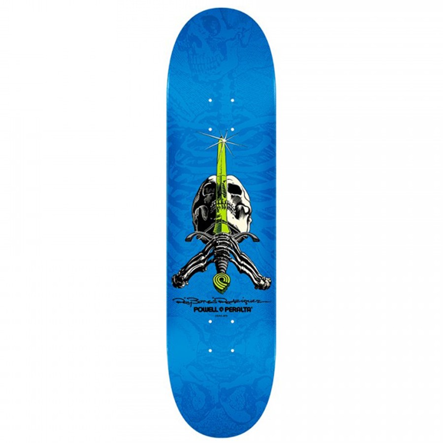 

Дека для скейтборда POWELL PERALTA Skull & Sword 8, Синий