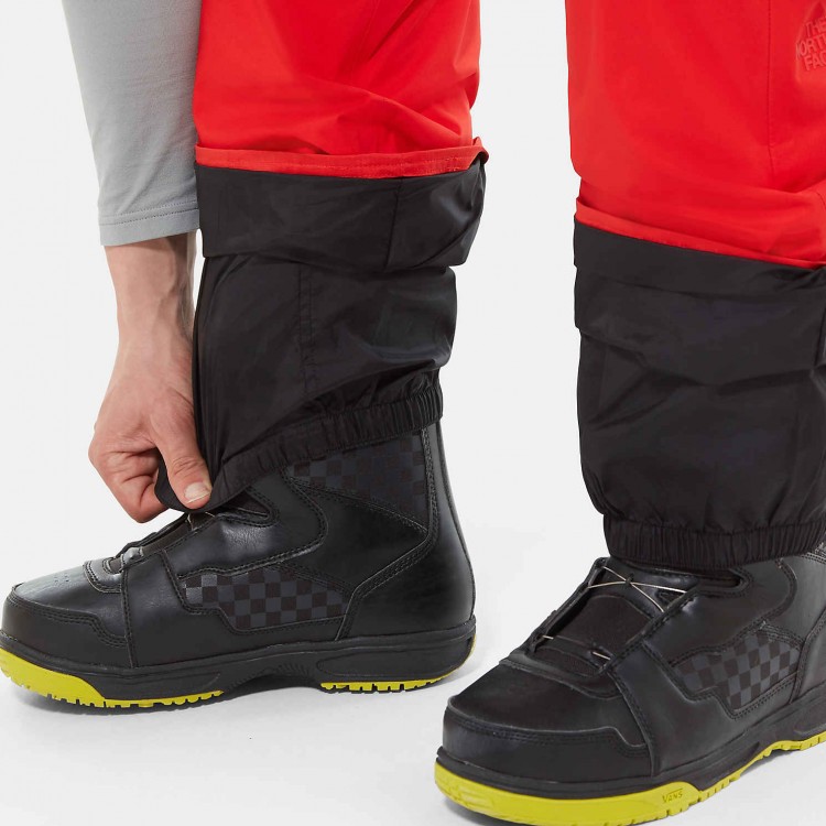 Штаны для сноуборда мужские THE NORTH FACE M Presena Trousers Fiery Red/TNF Black, фото 7