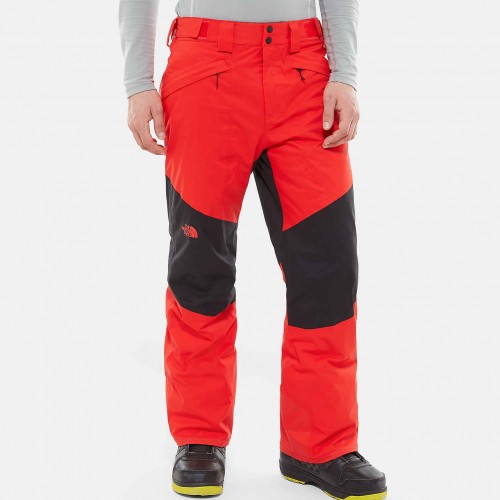 Штаны для сноуборда мужские THE NORTH FACE M Presena Trousers Fiery Red/TNF Black, фото 1