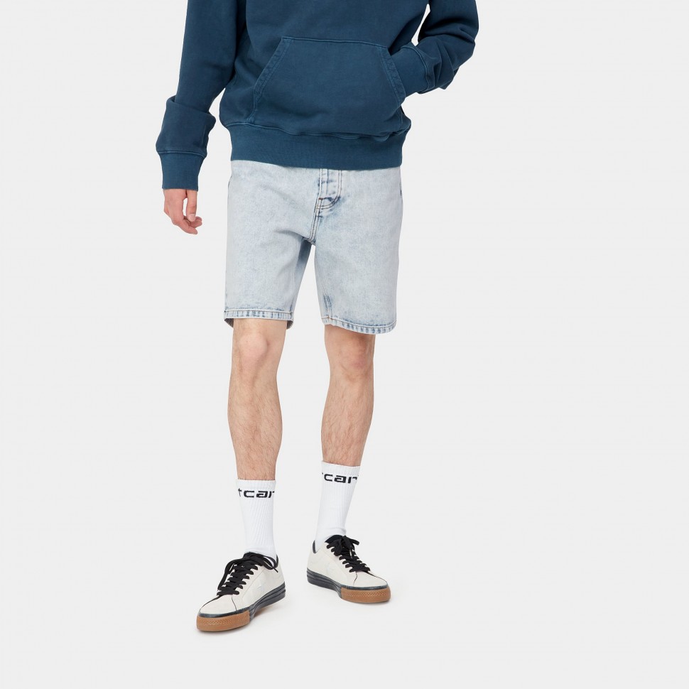 

Шорты CARHARTT WIP Newel Short Blue Sun Washed