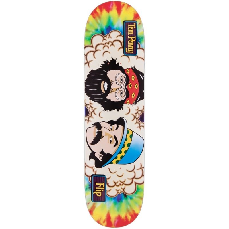 

Дека Для Скейтборда FLIP Tom Penny Deck CHEECH AND CHONG TIE DYE 8,13", Мультиколор