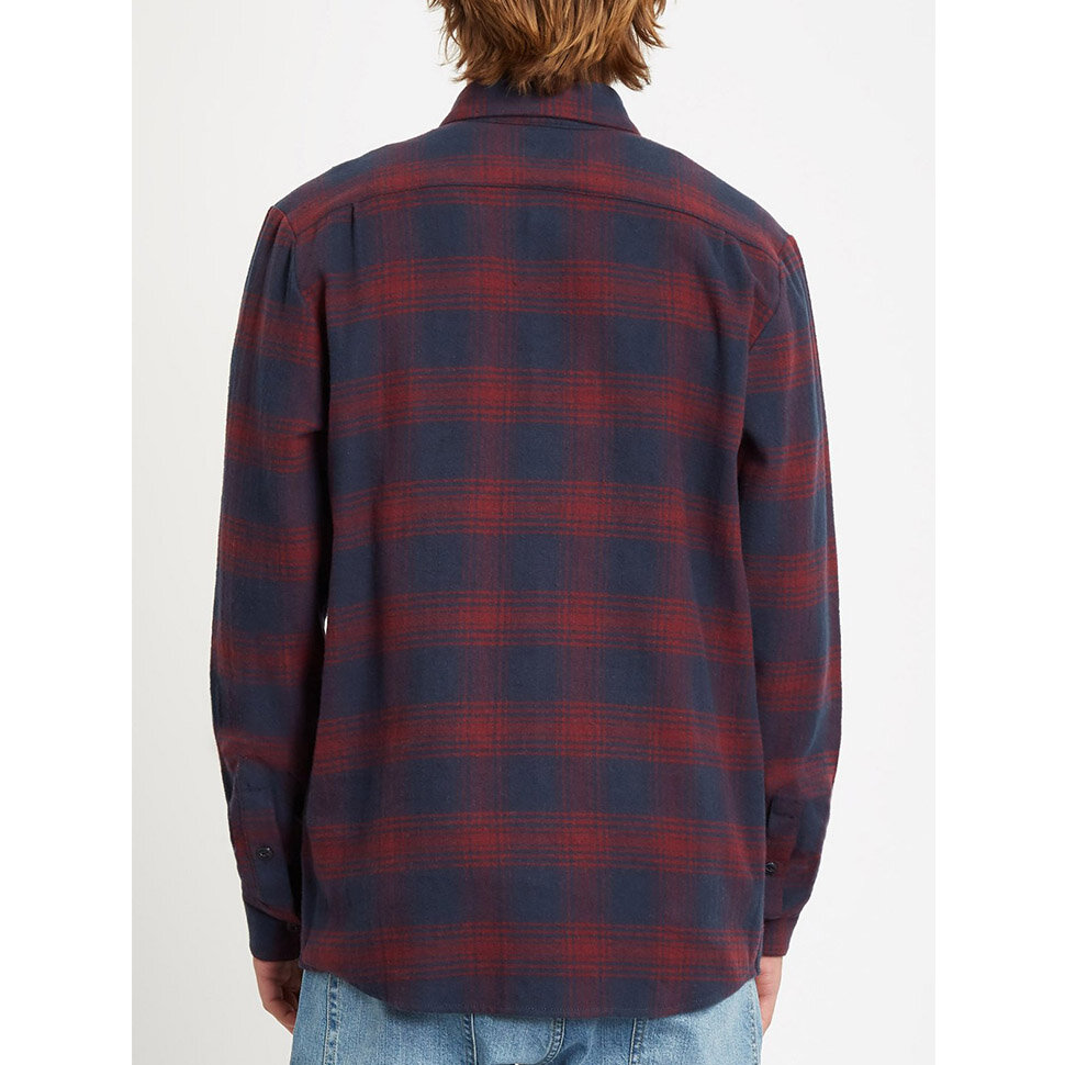 Рубашка VOLCOM Tone Stone L/S  Navy 2021 фото 2