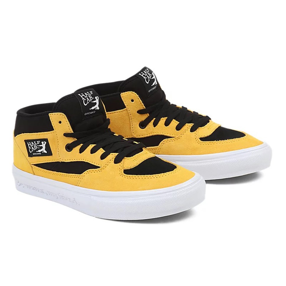 Кеды VANS Skate Half Cab - Bruce Lee Black/Yellow фото 2
