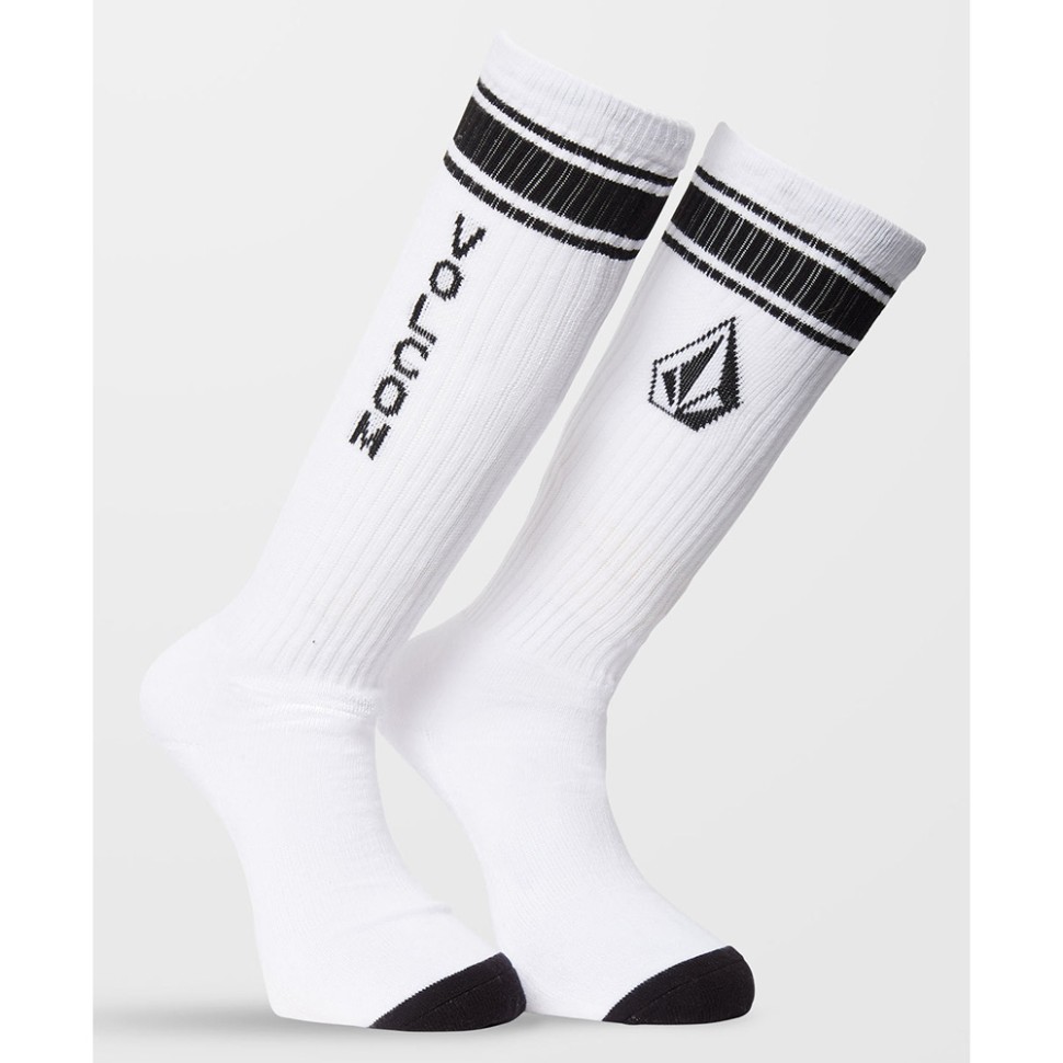 Носки VOLCOM High Stripe Sock Pr White