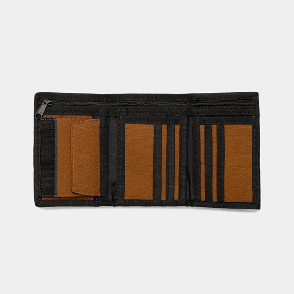 Бумажник CARHARTT WIP Alec Wallet Deep H Brown фото 2