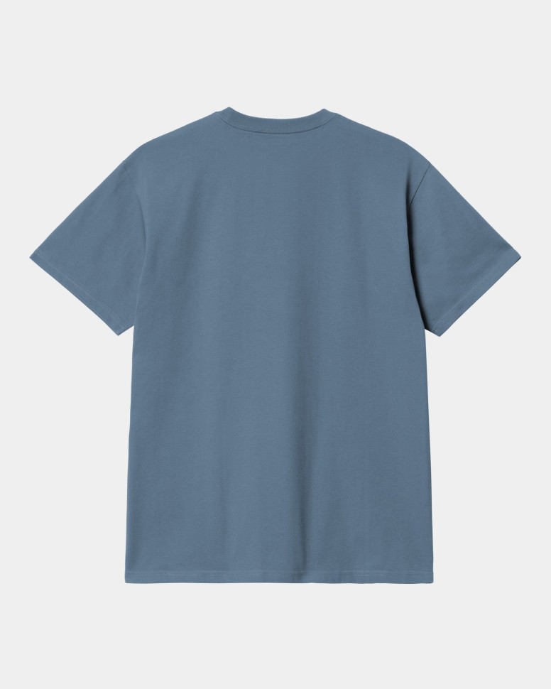 Футболка CARHARTT WIP S/S Chase T-Shirt FW25 Positano / Gold фото 2