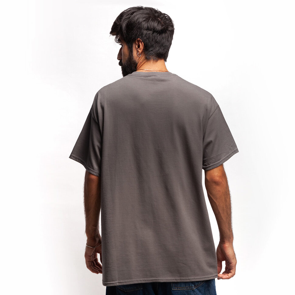 фото Футболка thrasher flame logo charcoal grey 2021