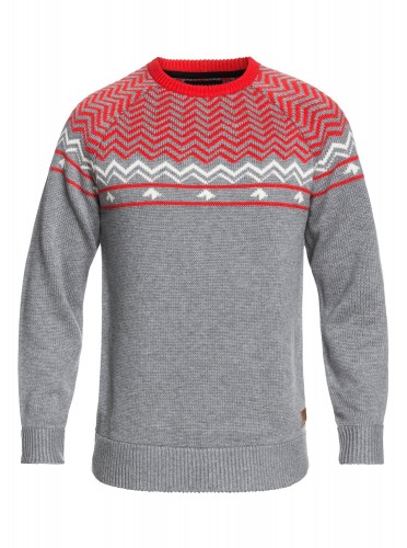 Джемпер QUIKSILVER Dude Crew M Grey Heather, фото 1