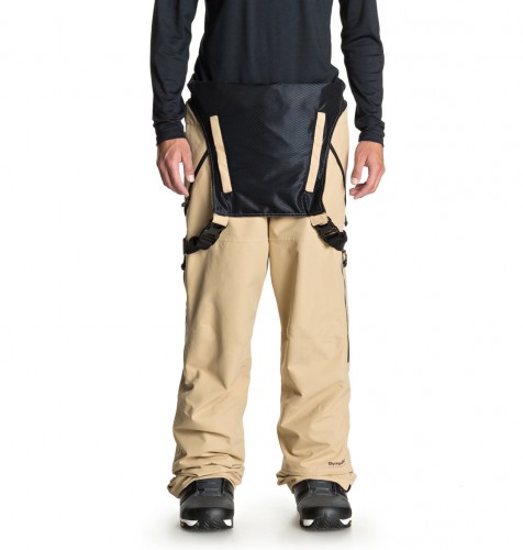Штаны для сноуборда мужские на лямках DC SHOES Nomad Bib M Incense, фото 4