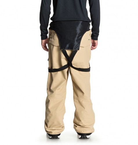 Штаны для сноуборда мужские на лямках DC SHOES Nomad Bib M Incense, фото 6