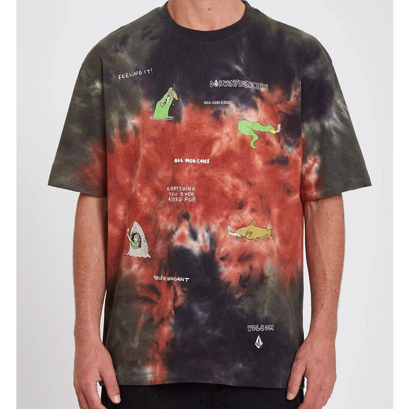 Футболка VOLCOM Pentagram Pizza Fa Ss Multi 2022