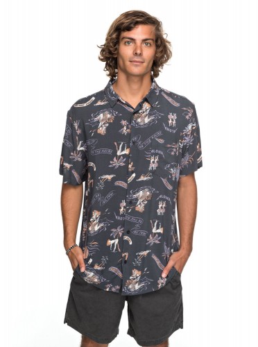 Рубашка мужская QUIKSILVER Alohastripclub M Tarmac Aloha Trip Club, фото 1