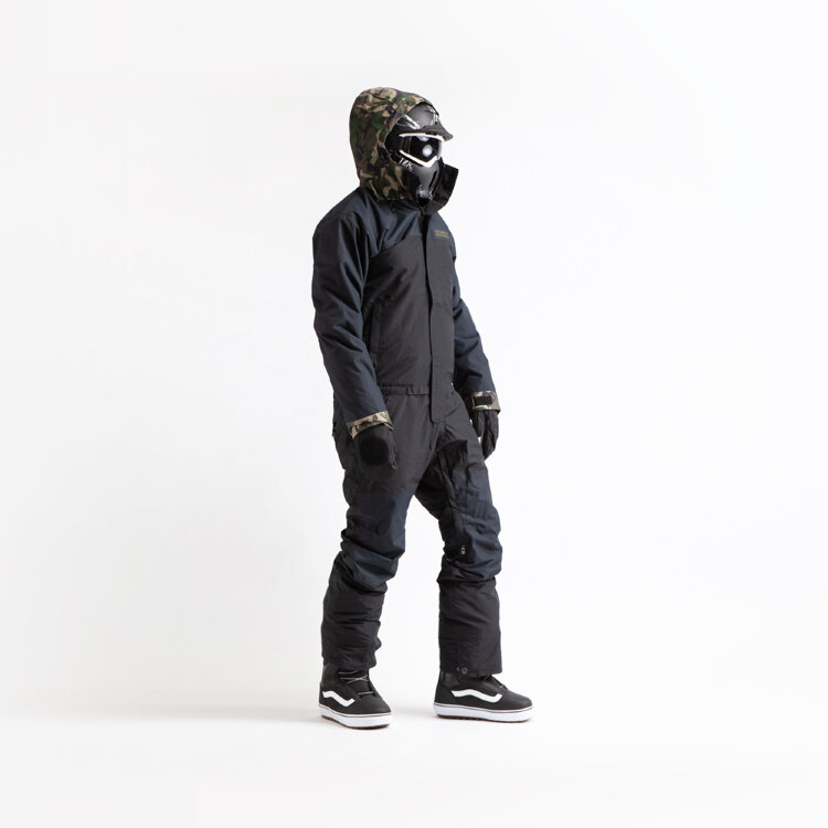Комбинезон для сноуборда мужской AIRBLASTER Insulated Freedom Suit Black 2021, фото 3