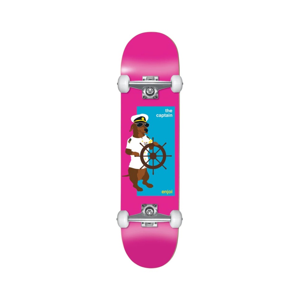 Комплект скейтборд ENJOI The Captain Yth Fp Pink 7.25 дюйм 2023