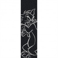 Шкурка для скейта ALMOST Mad Cat Grip Tape Black Шкурка для скейта ALMOST Mad Cat Grip Tape Black