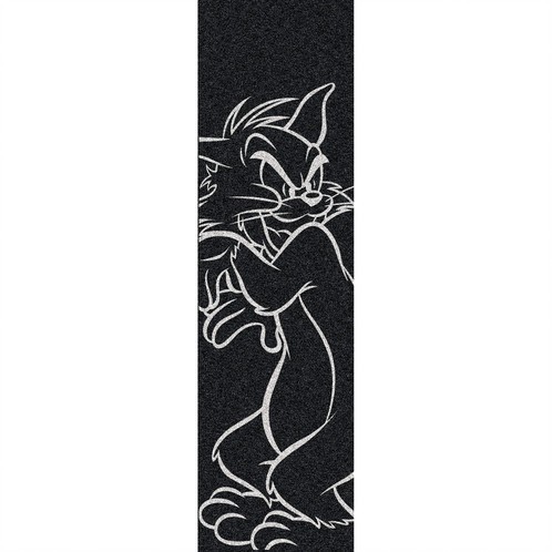 Шкурка для скейта ALMOST Mad Cat Grip Tape Black, фото 1