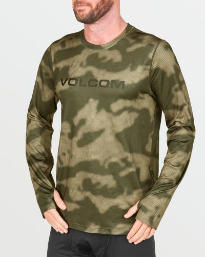 Термобелье верх VOLCOM M V-Science Crew FW25 Camouflage, фото 1