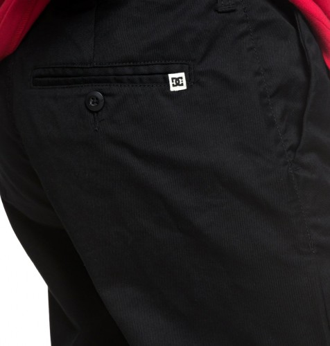 Брюки DC SHOES Worker Relaxed M Black, фото 7