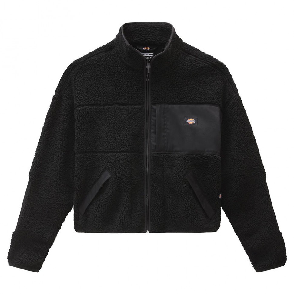 Толстовка с капюшоном DICKIES Red Chute Sherpa Black 2022