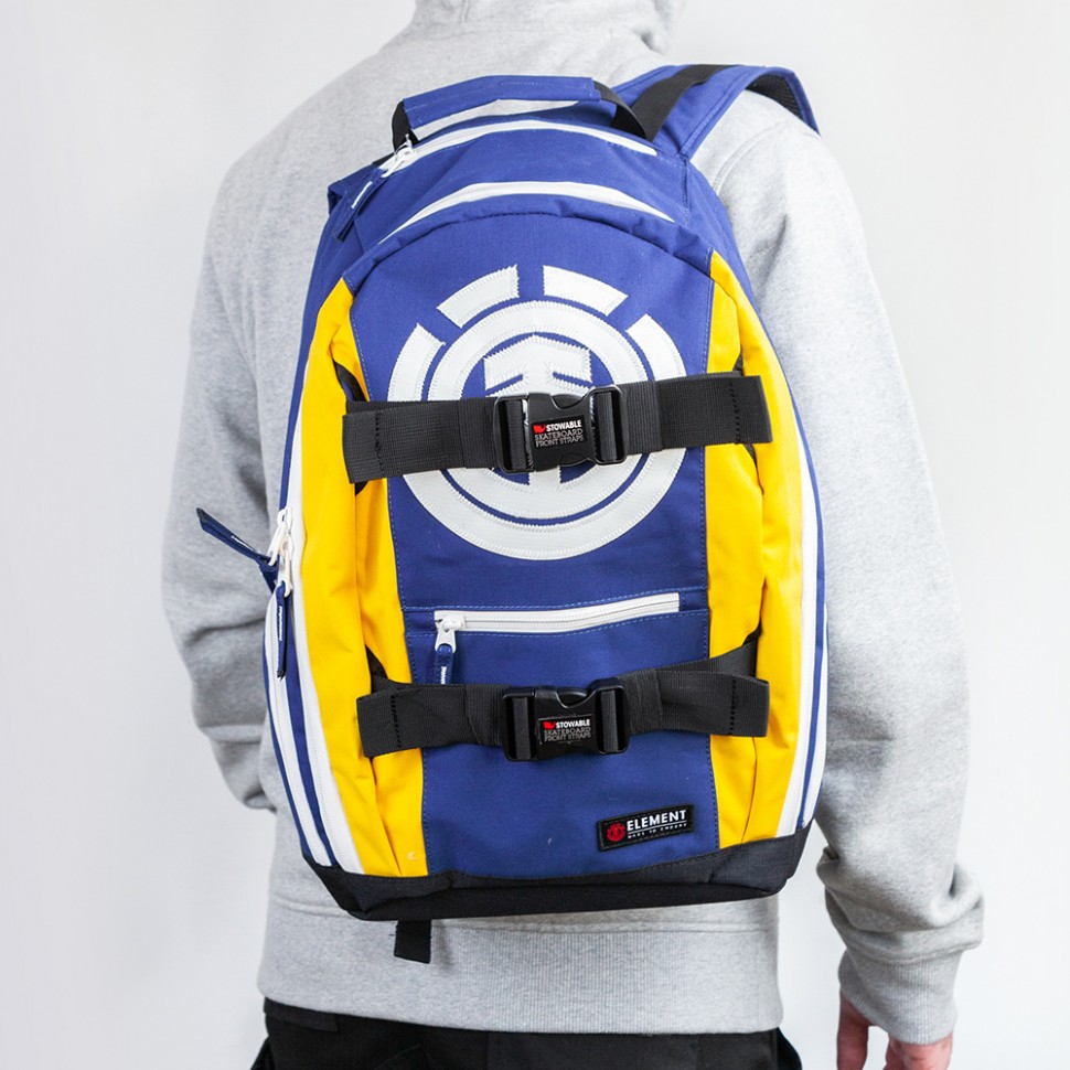 

Рюкзак ELEMENT Mohave Bpk B Blue Depths 2020, Синий;желтый;мультиколор