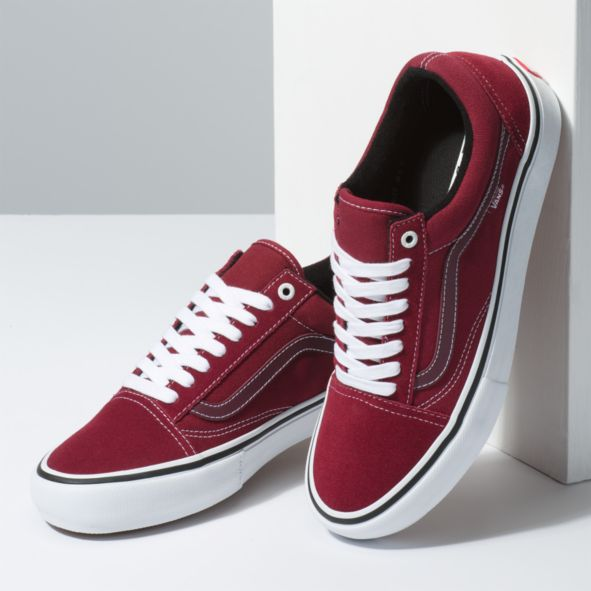 фото Кеды мужские vans mn old skool pro rumba red/true white