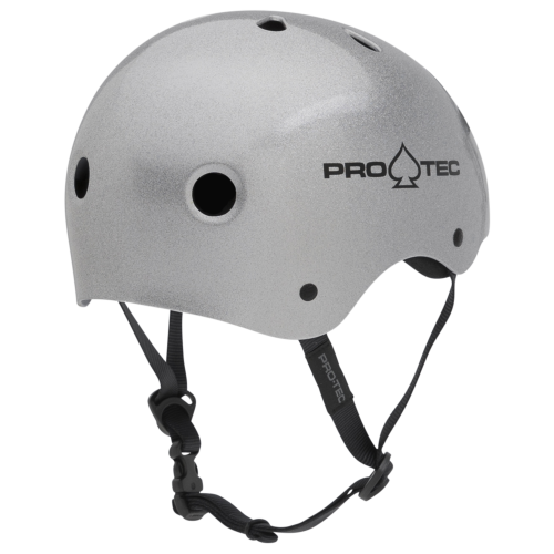 Шлем для скейтборда PRO TEC Classic Skate Silver Flake, фото 3