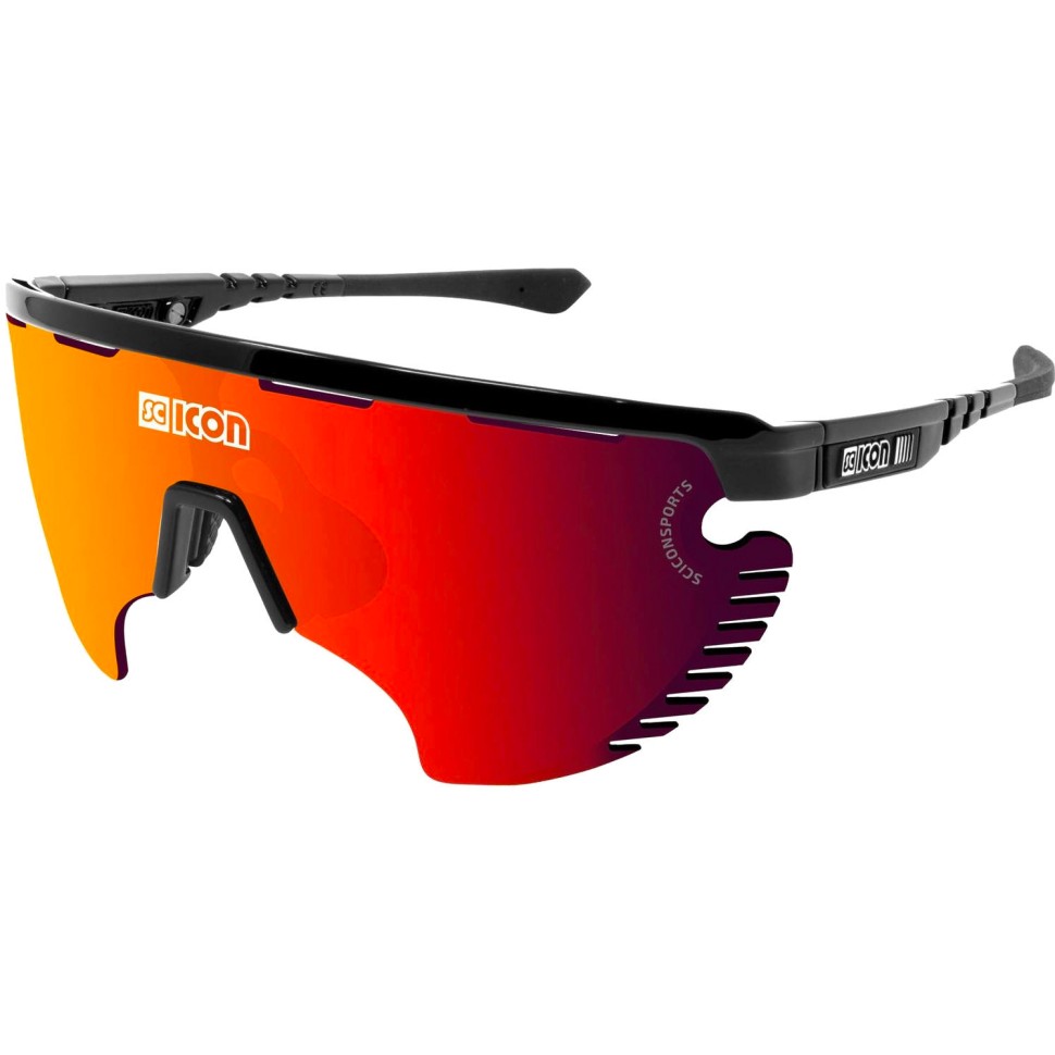 Очки SCICON Aerowing Lamon Black Gloss/Lens Scnpp Multimirror Red 2023