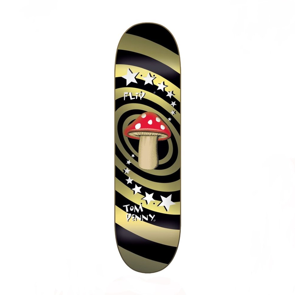 

Дека Для Скейтборда FLIP Tom Penny Deck MUSHROOM GOLD 8,25", Мультиколор