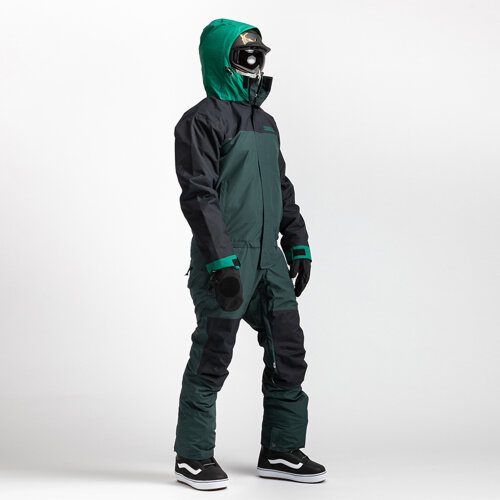 Комбинезон для сноуборда мужской AIRBLASTER Insulated Freedom Suit Night Spruce 2021, фото 4