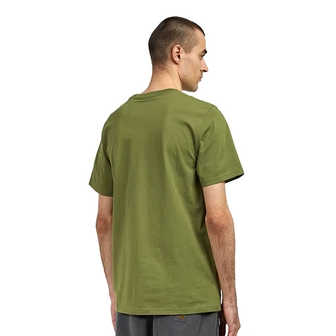 Футболка CARHARTT WIP S/S Pocket T-Shirt Kiwi 2023 4064958485926, размер S - фото 2