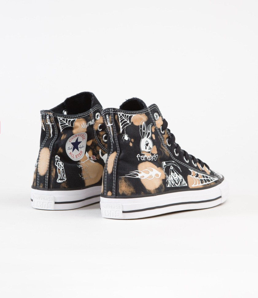 Кеды CONVERSE Ctas Pro Hi - Sean Pablo Black/Casino фото 3