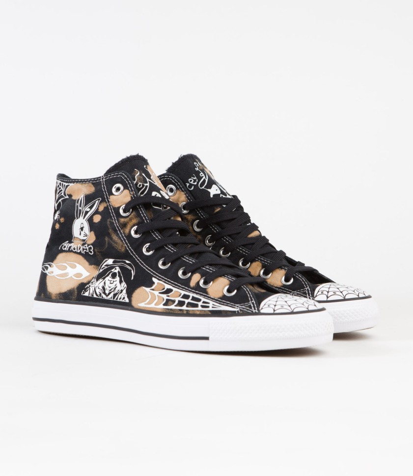 Кеды CONVERSE Ctas Pro Hi - Sean Pablo Black/Casino фото 2