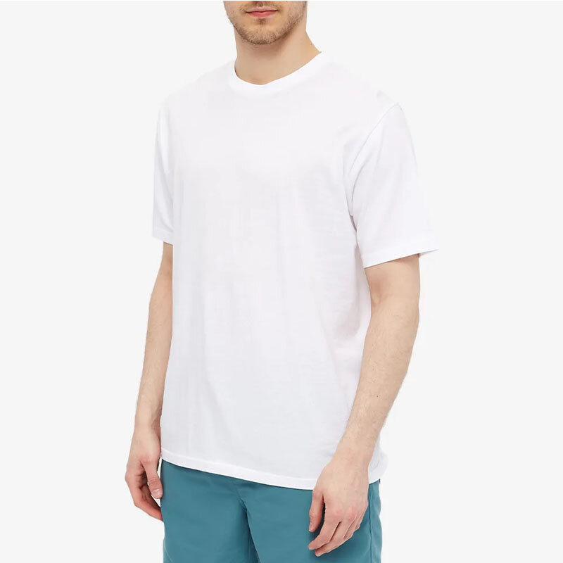 Комплект футболок CARHARTT WIP Standard Crew Neck T-Shirt (2 Pack) White + White 2021 4058459963779, размер M - фото 2