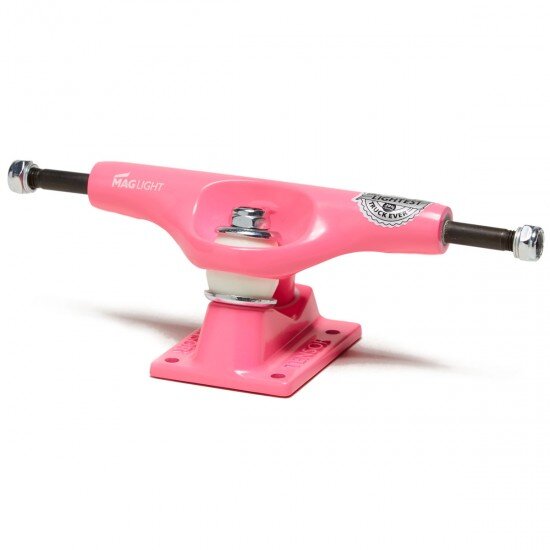фото Подвески для скейтборда tensor mag light glossy safety pink 5.25 дюймов 2021