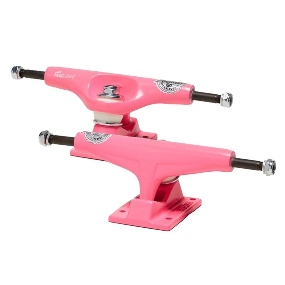 Подвески для скейтборда TENSOR Mag Light Glossy Safety Pink 5.25 2021 194521026950 - фото 1