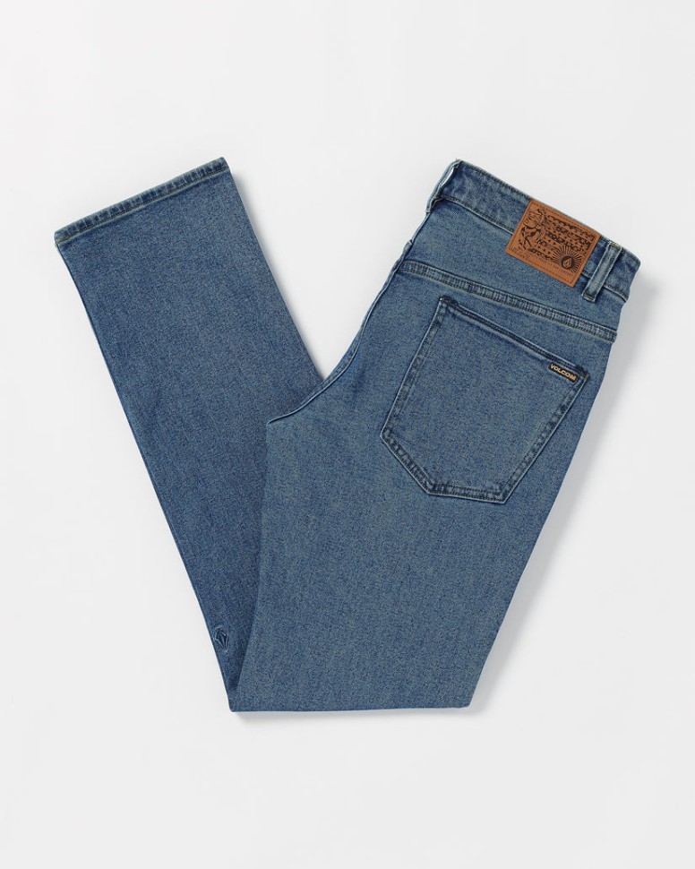 Джинсы VOLCOM Solver Denim FW25 Washed Blue фото 2