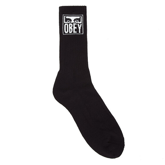 Носки OBEY Obey Eyes Icon Socks Black 2022, фото 1
