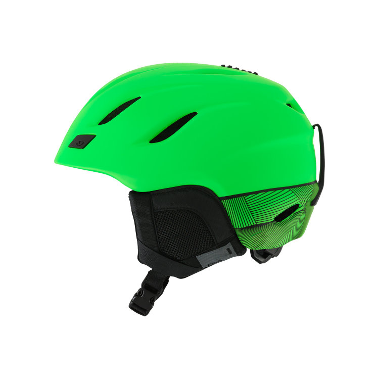 Горнолыжный шлем GIRO Nine Matte Bright Green, фото 1