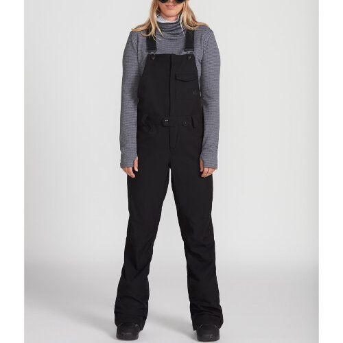 Штаны для сноуборда женские VOLCOM Swift Bib Overall Black, фото 1