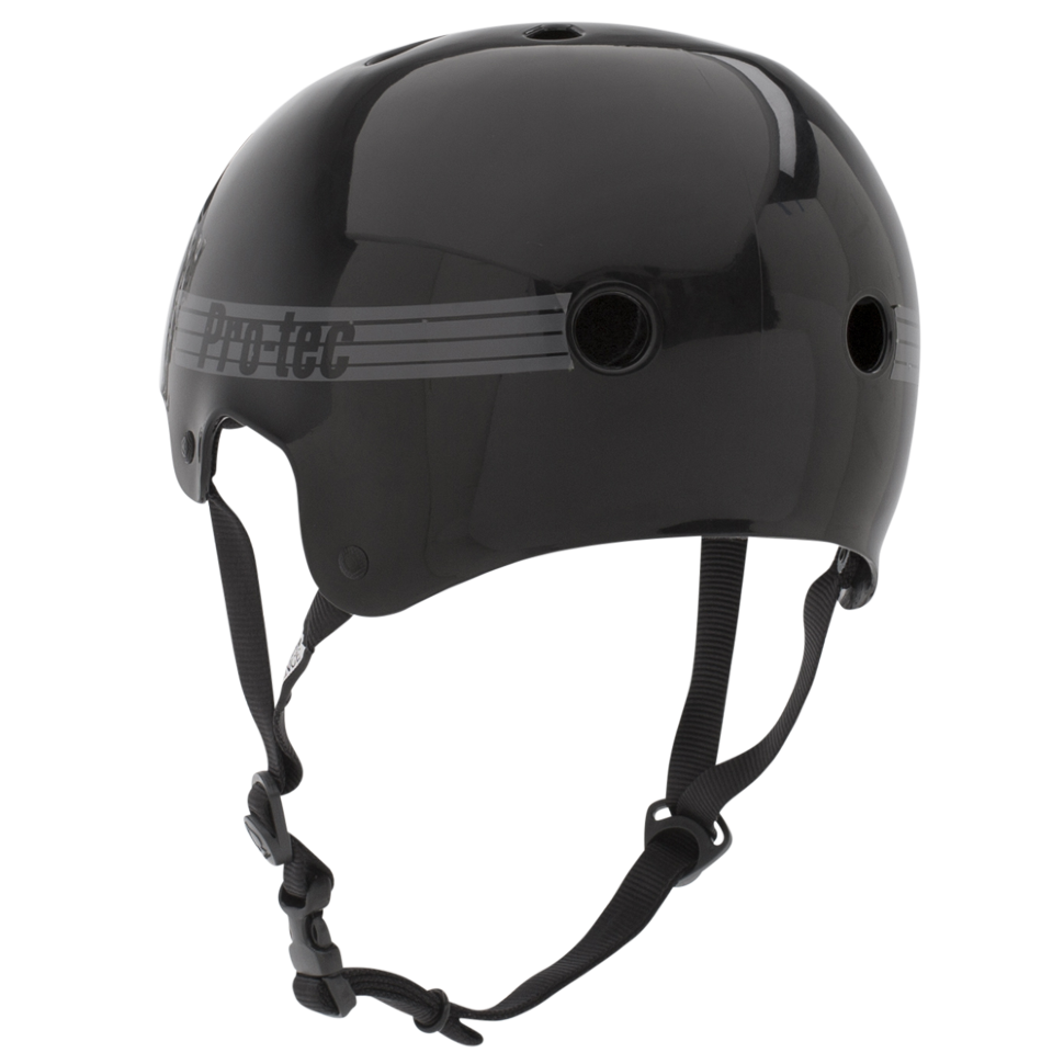Шлем для скейтборда PRO-TEC Bucky Solid Black 0085955126944, размер L, цвет черный - фото 3