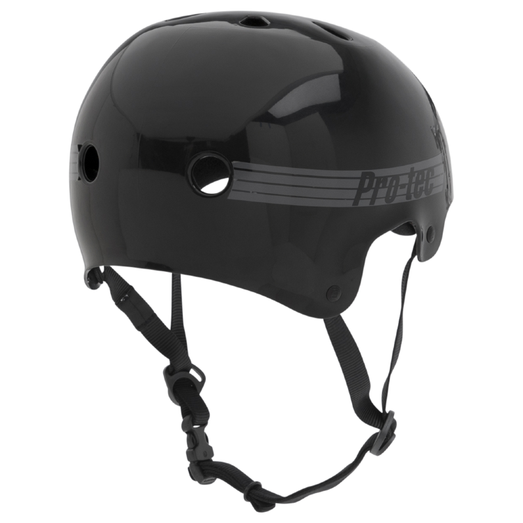 Шлем для скейтборда PRO-TEC Bucky Solid Black, фото 4