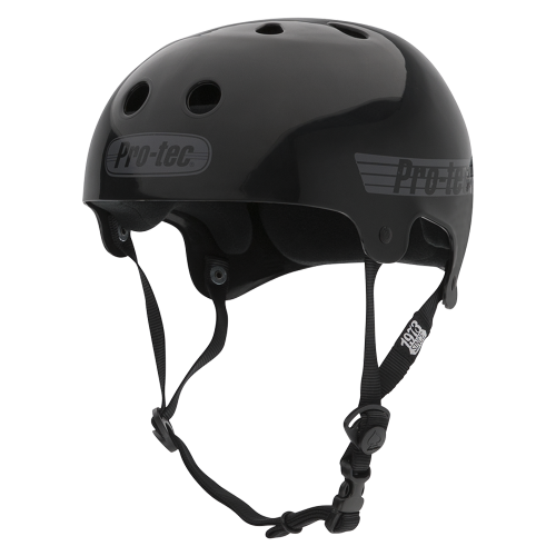 Шлем для скейтборда PRO-TEC Bucky Solid Black, фото 1
