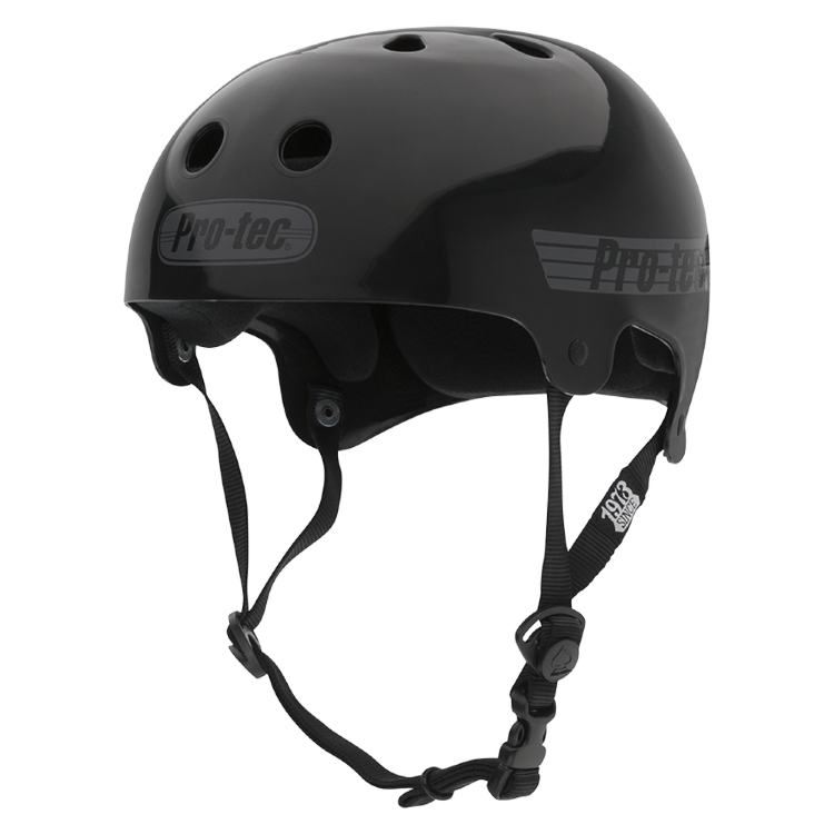 Шлем для скейтборда PRO-TEC Bucky Solid Black, фото 1