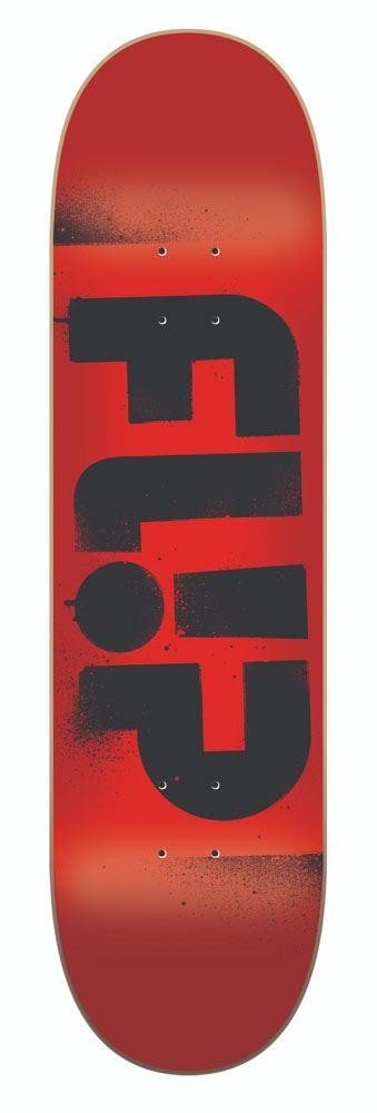Дека Для Скейтборда FLIP Team Odyssey Stencil Deck RED 8,13  - купить со скидкой