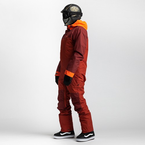 Комбинезон для сноуборда мужской AIRBLASTER Insulated Freedom Suit Rust 2021, фото 3