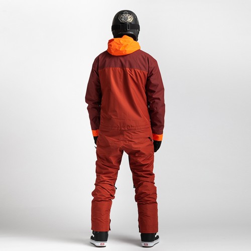 Комбинезон для сноуборда мужской AIRBLASTER Insulated Freedom Suit Rust 2021, фото 2