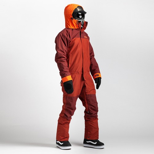 Комбинезон для сноуборда мужской AIRBLASTER Insulated Freedom Suit Rust 2021, фото 4