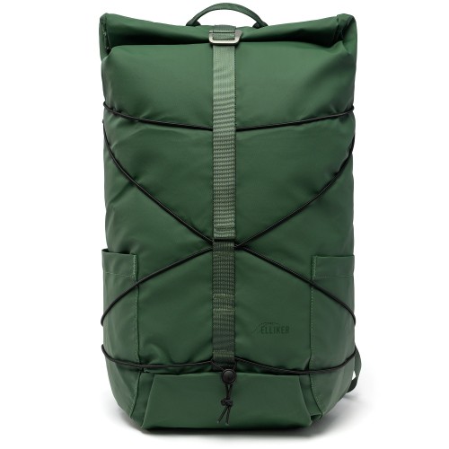 Рюкзак ELLIKER Dayle Roll Top Backpack 21/25L SS24 Green, фото 1