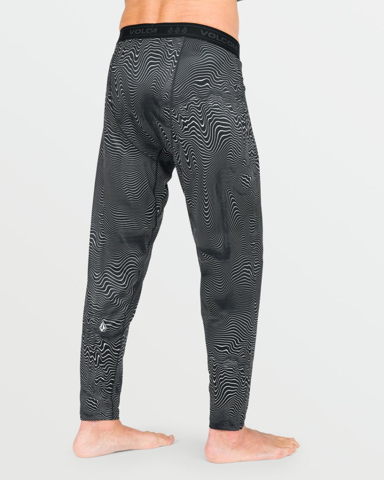 Термобелье низ VOLCOM M V-Science Pant FW25 Black Print фото 2