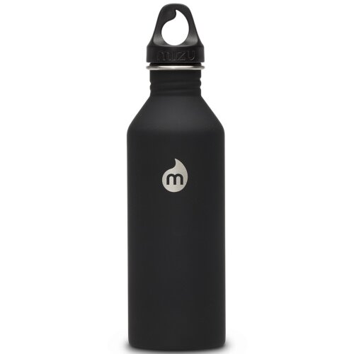 Бутылка для воды MIZU Mizu M8 A/S Stainless W Black Print & Loop Cap, фото 1